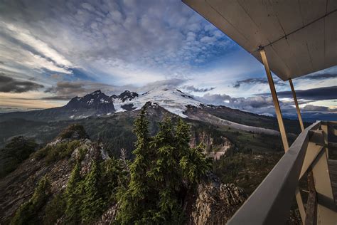 Mount Baker And The Park Butte Lookout