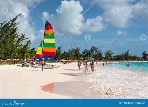 people relaxing on the brownes beach in barbados caribbean editorial stock image image of