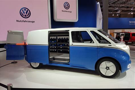 Vw Id Buzz Cargo All Electric Van Concept World Debut At The Iaa