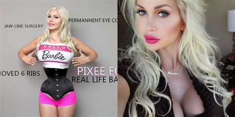 Real Life Barbie She Went Through 100 Surgeries To Look Like Barbie
