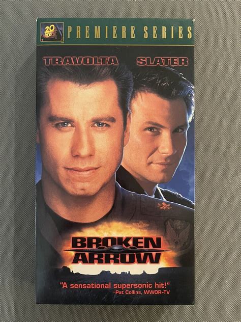 Broken Arrow Vhs 1996 John Travolta Christian Slater Buy 2 Get One