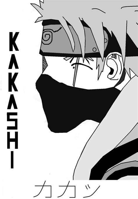 Download iphone black wallpapers hd, beautiful and cool high quality background images collection for your device. Kakashi black and white by GirlFromStrangetown - Fanart ...