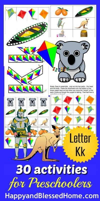 Download 5 Free Preschool Worksheets For Preschool Alphabet Letter K