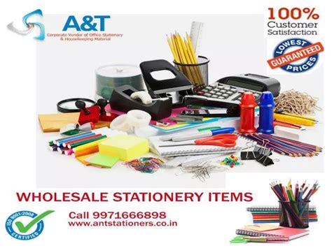 Ppt Best Stationery Items Wholesaler In Gurgaon Call At 9971666898