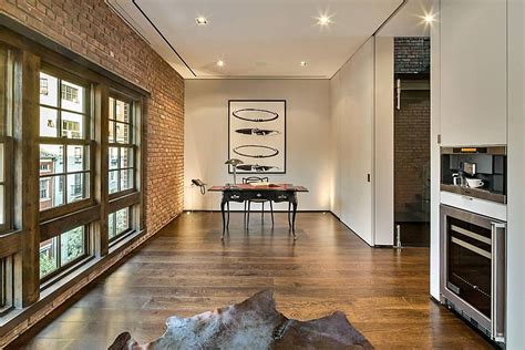 World Of Architecture Modern Townhouse With Loft Design New York City