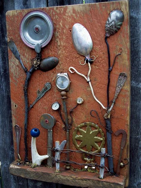 Unavailable Listing On Etsy Assemblage Art Junk Art Recycled Art