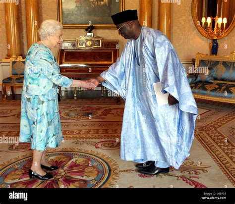 Queen Elizabeth Ii Receives Credentials From The Ambassador Of Burkina