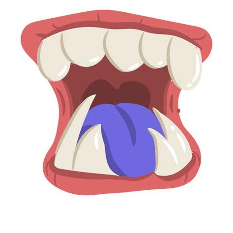 Monster Mouth Closed Cartoon Transparent Png And Svg Vector
