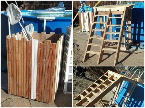 This diy pallet platform pool is here to let your know about some instruction and ideas to add this pool setup in your backyard, garden or to patio! Pallet pool deck & pool supplies caddy | 1001 Pallets ...