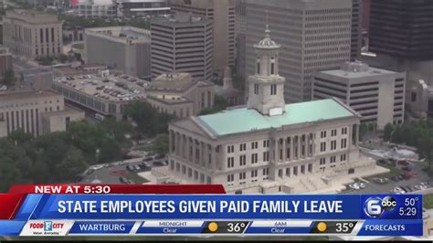 State employees get paid family leave - YouTube