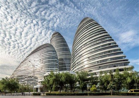 Zaha Hadids Beijing Towers Reach Completion