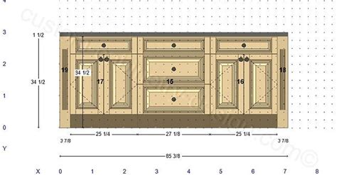 Kitchen island house plans offer homeowners extra prep space in the kitchen. kitchen-island-cabinets-elevation.jpg (650×340) | Kitchen ...
