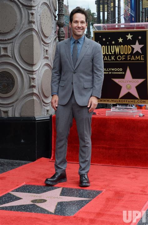 Photo Paul Rudd Honored With Star On Hollywood Walk Of Fame In Los