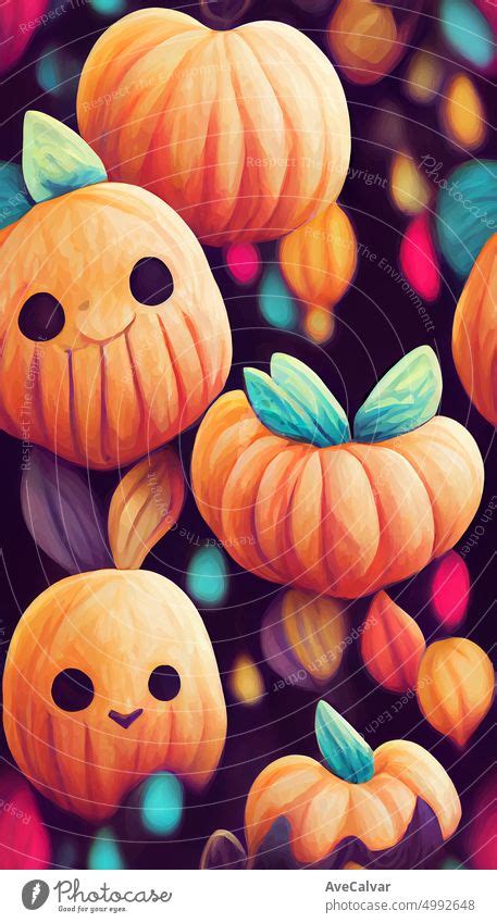 Niedliche Handgezeichnete Halloween Karten Und Muster Kleiner Wei Er Geist Auf Einem Schwarzen