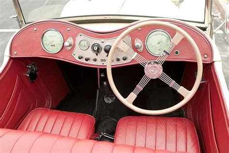 1949 Mg Tc Roadster Interior 161547 Roadsters Car Auctions