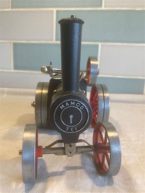 Live Steam Mamod 1960s Te1 Traction Engine Model Toy Original Boxed Ebay