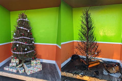 Demonstration Shows How Quickly A Candle And Christmas Tree Can Destroy