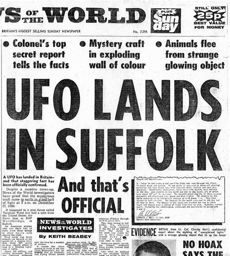 Newspaper report writing format is one of the essential items of the writing skill. Mysterie van Rendlesham Forest UFO - Stichting Skepsis