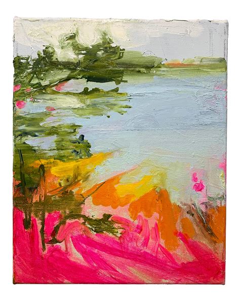 Claire Mcconaughy Dream Sunset Impressionist Landscape Painting For