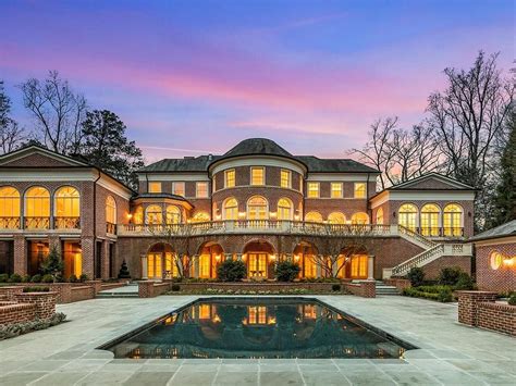 15 000 Square Foot Neoclassical Style Mansion In Atlanta GA THE