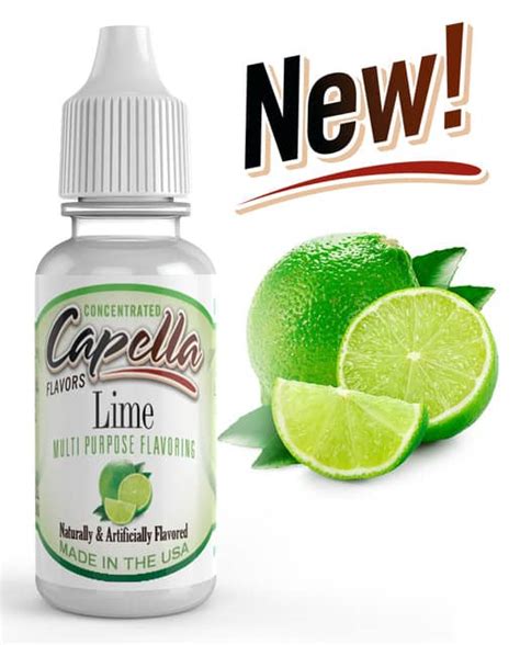 Capella Lime Flavour Concentrate The Alchemists Cupboard