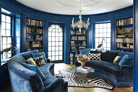 What Exactly Is A Colonial Revival Home Blue Living Room Decor Blue
