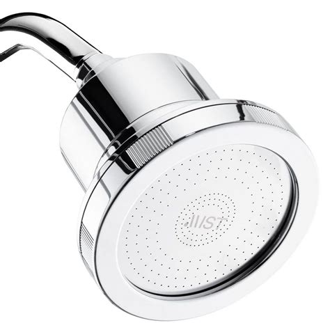 Mist Water Softening Chrome Shower Head With A Replaceable Filter