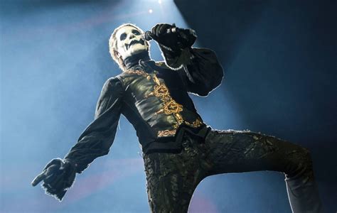 new ghost video suggests papa emeritus iv will soon be killed off the rock age
