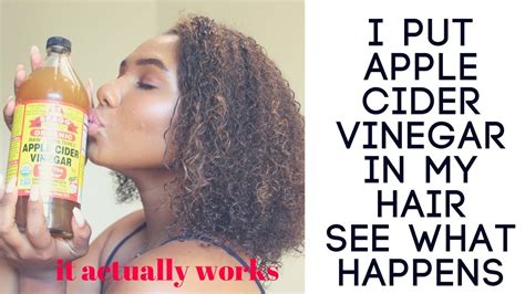 How To Use Apple Cider Vinegar In Your Hairbenefits Wash Day Routine