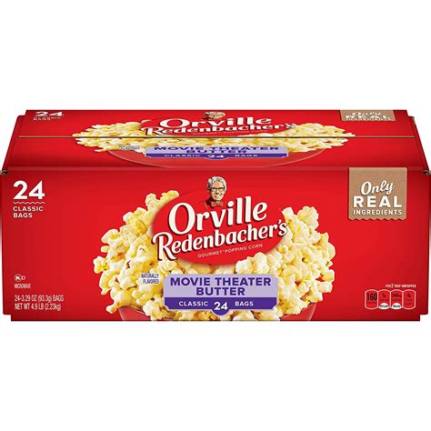 Orville Redenbachers Movie Theater Butter Microwave Popcorn 329 Oun