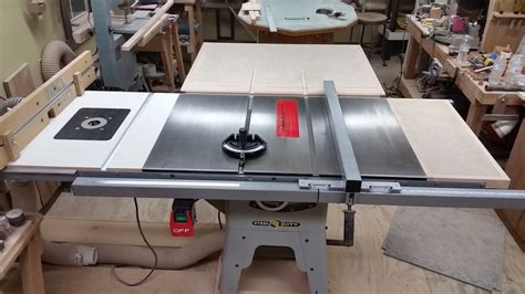 Table Saw Extension Tables By Dynamike