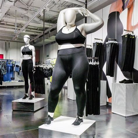 Nike Store Gets Plus Size Mannequins
