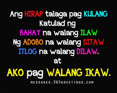 Sweet Love Quotes Tagalog Version Hover Me