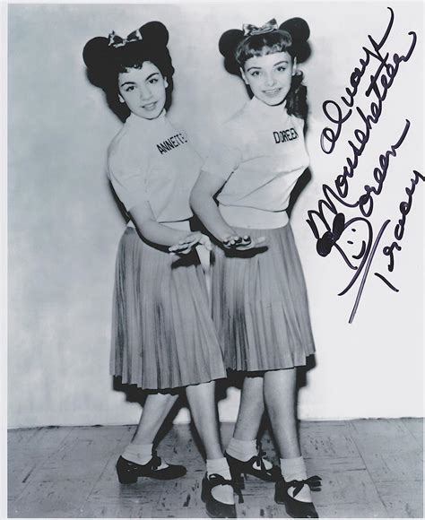 Doreen Tracy Mickey Mouse Club 2 Autographed Photo At Amazons