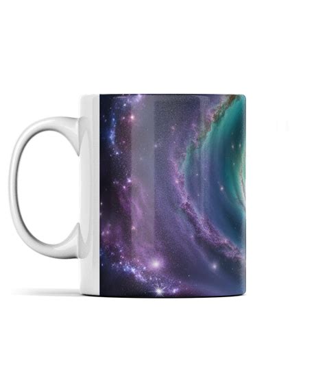 Cosmic Hippy Galaxy Borderless Mug Arty Inklings