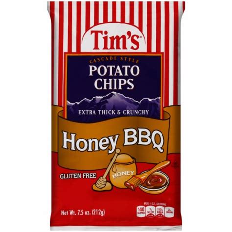 Tims Cascade Style Honey Bbq Potato Chips 75 Oz Ralphs