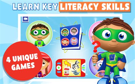 Super Why Power To Read Appstore For Android