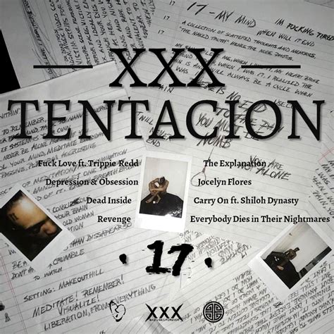 Xxxtentacion 17 Album Cover Art By Randomystick On Deviantart
