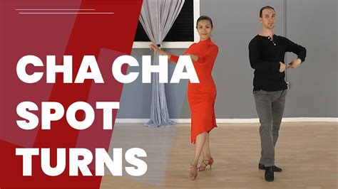 Cha Cha Spot Turns To Left And Right Full Lesson Youtube
