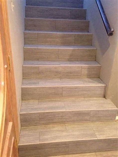 Beautiful Tiled Stairs Designs For Your House 41 Tiled Staircase