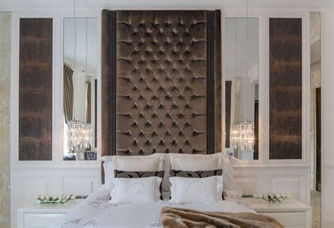 Luxury Bedroom Headboard Design Completed By 161 London Luxurious