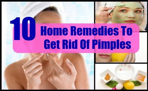 Home Remedies To Get Rid Of Pimples How To Instructions