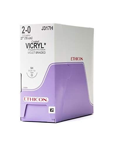 Ethicon Vicryl 2 0 Sh J317h