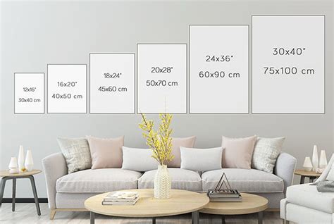 Canvas Size Guide How To Bring Perfect Artworks To Your Home