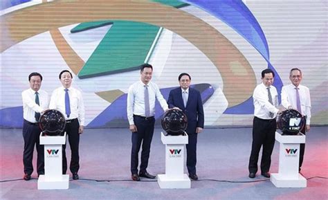 Pm Attends Launch Of Vtv Can Tho Channel Vtv