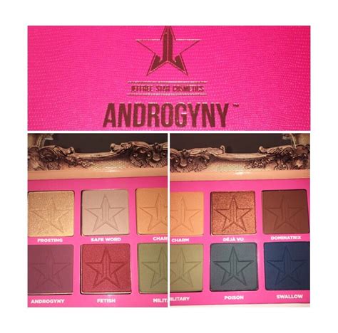 jeffree star androgyny palette review swatches keeley bella