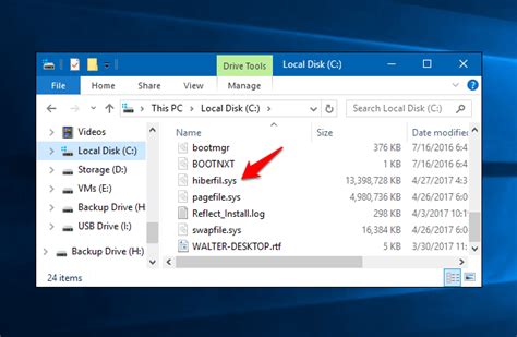 What Is Hiberfilsys File And How To Delete It In Windows 10