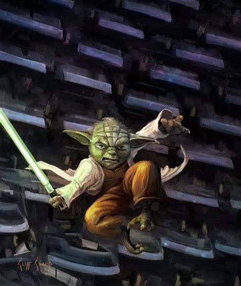 Sideache Star Wars Fan Art 1 Yoda