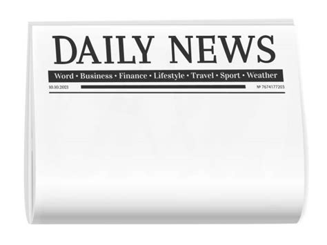 Blank Newspaper Headline Template Stock Photos Pictures And Royalty Free