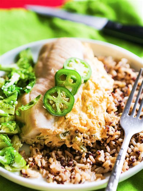 Jalapeno Stuffed Chicken Breasts With Cream Cheese
